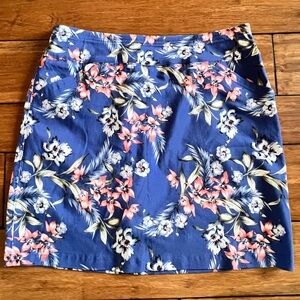 Mario Serrani Italy. Floral Print Mini Skirt